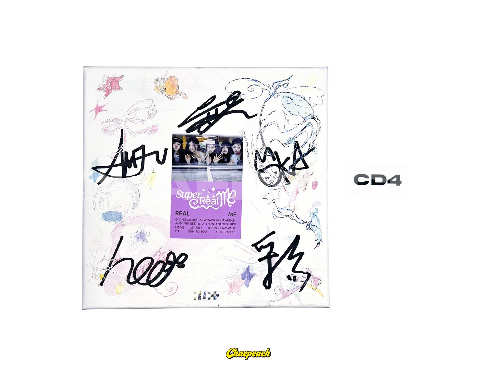 亀*郎様 ILLIT Super Real Me 直筆サイン入りアルバム ILLIT 直筆サイン入り super real me アルバム - メルカリ